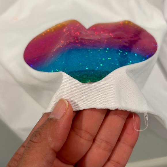 Decorated lab coat unisex small - Picture 3 of 3